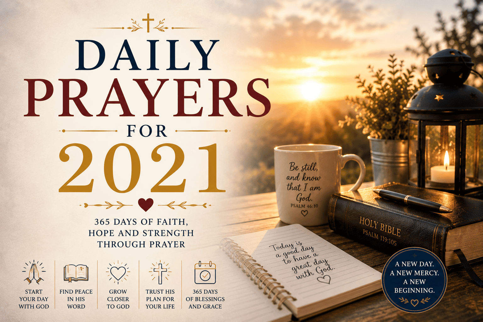 daily prayers for 2021