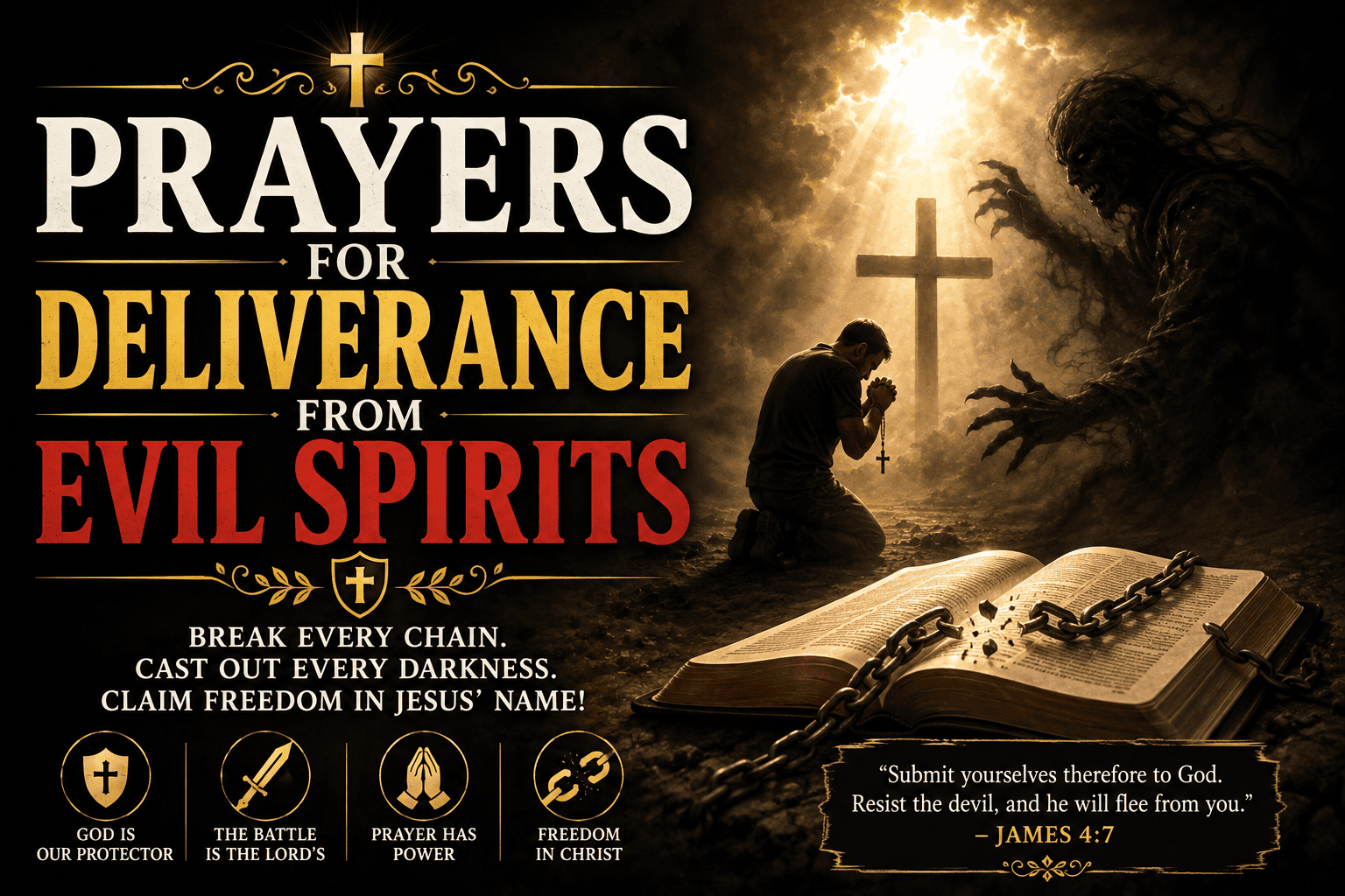 prayers for deliverance from evil spirits