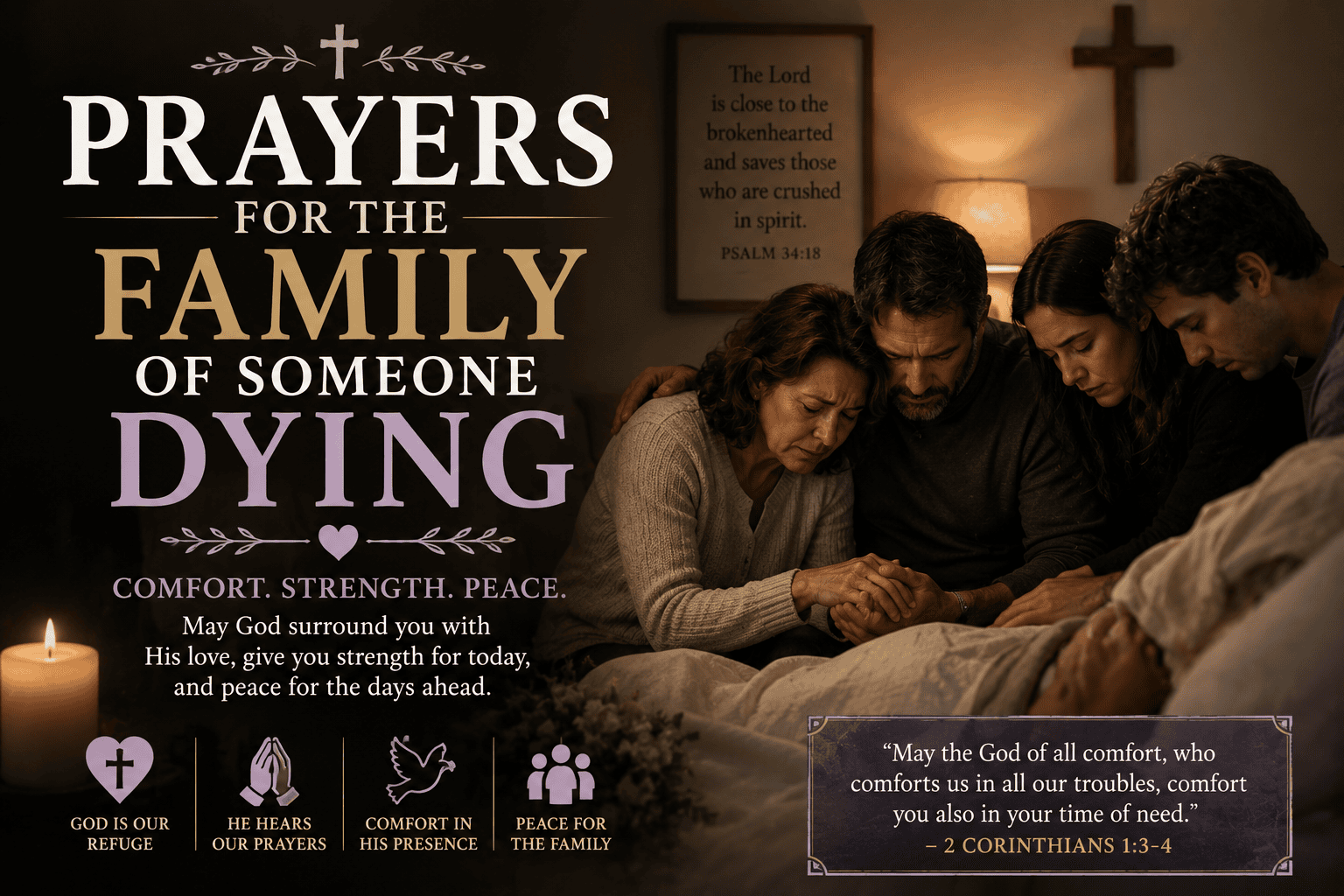prayers for family of someone dying