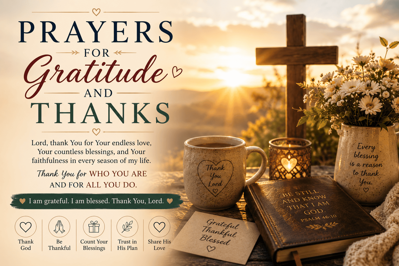 prayers for gratitude and thanks