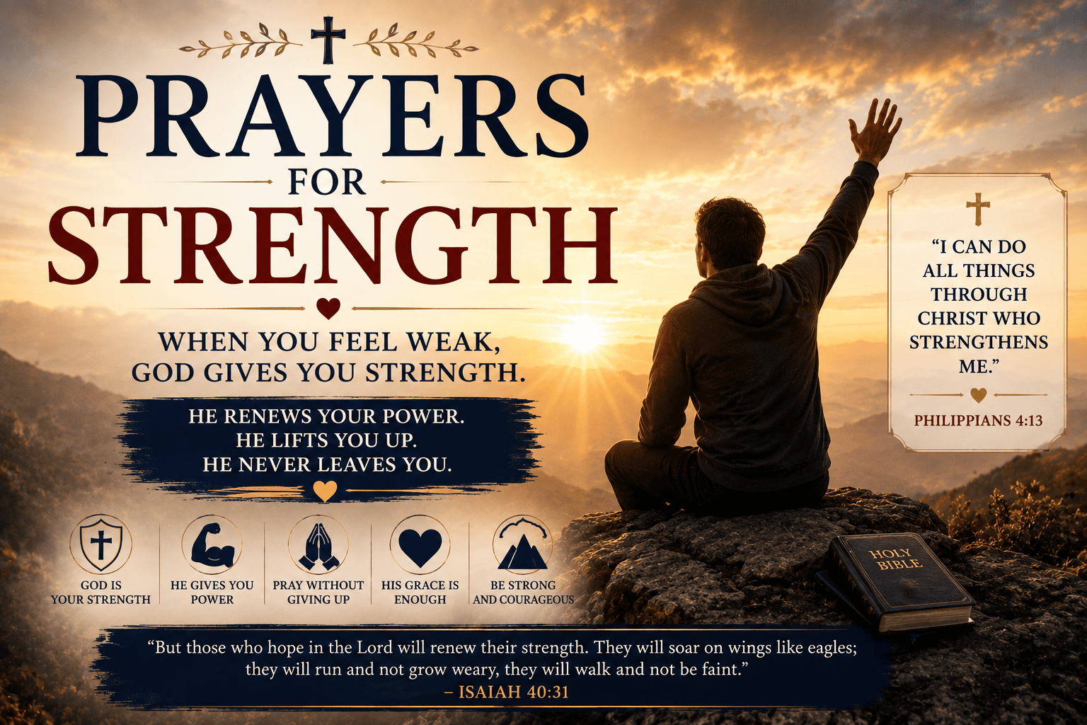 prayers for stregth