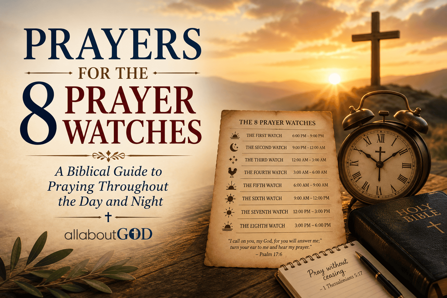 prayers for the 8 prayer watches