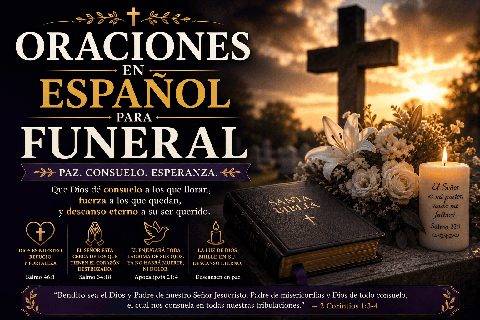 spanish prayers for funeral
