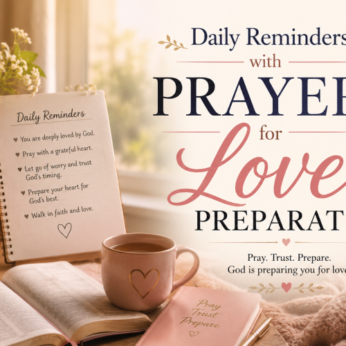 daily reminders with prayers for love preparation