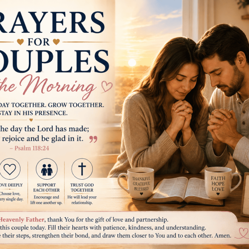 prayers for couples in the morning