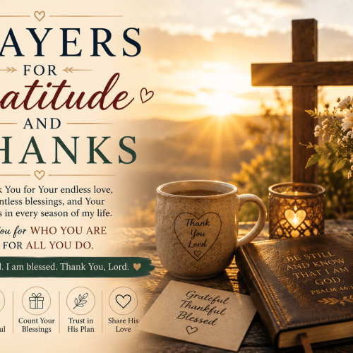 prayers for gratitude and thanks