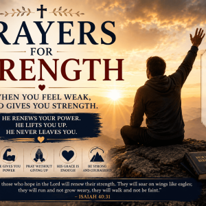 prayers for stregth