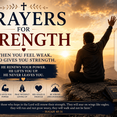 prayers for stregth