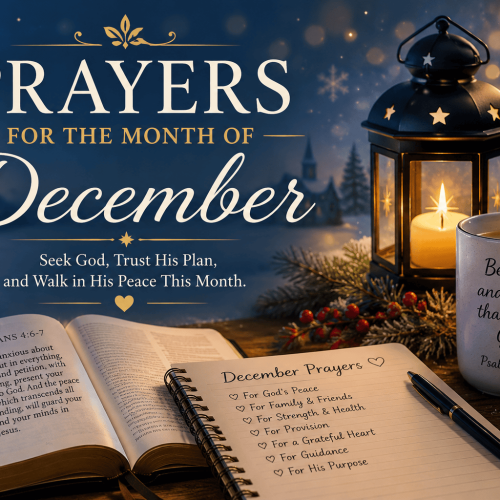 Prayers for the Month of December