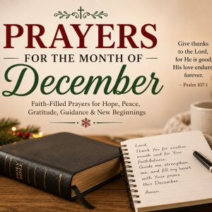 prayers for the month of december